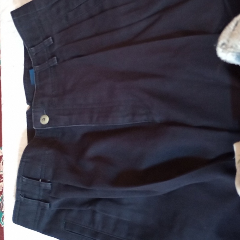 Liz Claiborne says 10 women's dress/work pants black